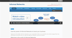 Desktop Screenshot of informalnetworks.co.uk